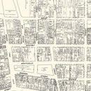 Vintage Map of Norfolk, VA Business Section 1929
