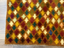 Balouch Rug 3x4, Burnt-Orange, Multicolor, Afghan Rug