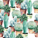 Cactus Pattern Wallpaper