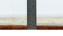 Rust And Beige Traditional Oushak Design Hand Tufted 8x10 Wool Area Rug