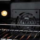 ZLINE 30"Paramount Dual Fuel Range Stainless Steel Matte Black SDRZ-30-MB