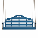 Keystone Amish Co. 5 Foot Milan Porch Swing, Carribean Blue
