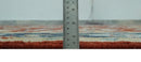 Floral Brown, Blue and Beige Hand Knotted Oriental Oushak Multi Size wool Area Rug