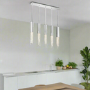 Hanging Crystal Light Fixture for Lobby, Staircase, Stairwell