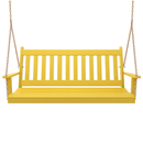 Keystone Amish Co. 4 Foot Franklin Porch Swing, Yellow