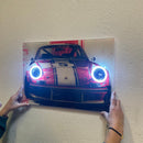 Car wall art lighted, Car light up sign, Car neon light sign - UvCar08