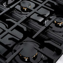 ZLINE 36" Dual Fuel Range, Gas Cooktop, Electric Convection Oven Stainless Steel, CDR-BR-36