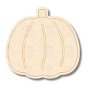 Unfinished Wood Etched Pumpkin Shape | Paint By Line Crafts | up to 30" DIY