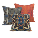 Andean Summer: Sunrise – Luxury Outdoor Pillow by SmithHönig