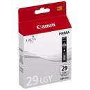New, Pre-Owned - Canon PGI-29 Standard Yield Light Gray Ink Cartridge, 4872B001