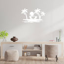 Beach View Metal Wall Art – Coastal Ocean Scenic Wall Decor