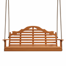 Keystone Amish Co. 6 Foot Milan Red Cedar Porch Swing without Cupholders