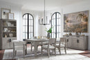 Braelyn - Extendable Rectangular Dining Table - Dorian Gray