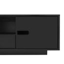 U-Can Modern High Glossy Rectangle Coffee Table, Stylish Center Table with Storage Space, Accent Furniture with 16 Color LED Lights for Living Room