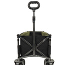 Collapsible Folding Wagon 300L,49' Extra Long Collapsible Wagon with Tailgate, All-Terrain 7'x 4' Big Wheels,Beach Wagon Cart Heavy Duty 400LBS Foldable Foldable Beach Wagon for Garden Sports Camping