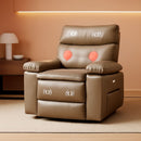 Power Swivel Massage Recliner With Heat And Vibration