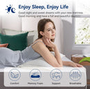 Memory Foam Mattress 12Inch Ultra Soft White Comfort