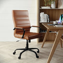 Whitney High Back Leathersoft Desk Chair Adjustable Height