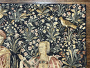 Vintage Belgium Tapestry 4x5, The Concet Musicians, Green