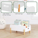 Montessori Toddler Bookshelf With Adjustable Dividers