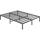 Metal Platform Bed frame ,Sturdy Metal Frame, No Box Spring Needed(Full)