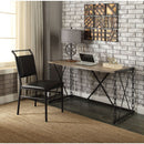 Jodie - Writing Desk (Same Ac00905) - Rustic Oak & Antique Black