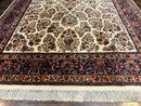 8.8 x 12 Karastan Ivory Sarouk Rug