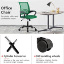 Ergonomic Green Office Chair With Adjustable Lumbar Support