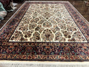 8.8 x 12 Karastan Ivory Sarouk Rug