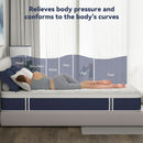 Queen Hybrid Mattress Gel Memory Foam Certipur US Certified