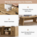 Executive Corner Desk 78 Inch Drawers Brown Shelves