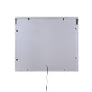 Noralie - 28" X 32" Accent Mirror - Mirrored & Faux Diamonds