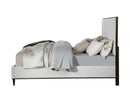 Carena - 5 Piece Bedroom Set (Eastern King Dresser Chest Mirror Nightstand) - Brown / Light Gray / White