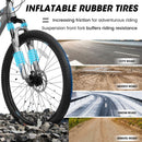 A26251      26 Inch Mountain Bike,21 Speed with High-Carbon Steel Frame Bike for Adults,Dual Disc Brake Mountain Bicycle for Men Womens Adult Bicycle