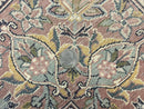 Pak Persian Rug 5x8, Handmade Wool Oriental Carpet, Vintage Rug, Floral Allover, Very Fine 320 KPSI