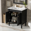 Bathroom Vanity Cabinet With Sink, Soft Close Doors, Storage Cabinet