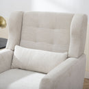Modern Accent Chair Upholstered Foam Filled Living Room Chairs Comfy Reading Chair Mid-Century Modern Chair With Fabric Lounge Arm Chairs Armchair For Living Room Bedroom
