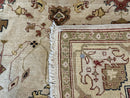 Turkish Oushak Rug 9x12, Oat Color, Wool Carpet