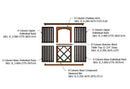 8 Foot Wine Cellar Storage System | 336 Bottle Capacity