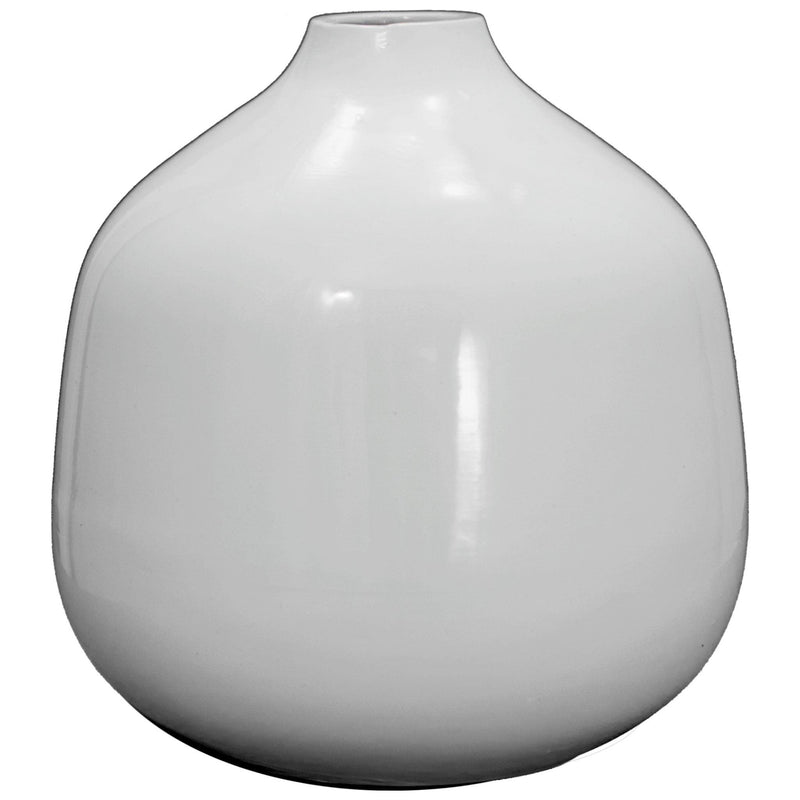 8in Bell Krater Ceramic Vase