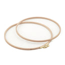 8mm Screwed Wooden Embroidery Hoop by Nurge 100-4