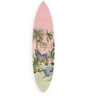 Zebra Pattern Acrylic Surfboard Wall Art