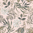 Contemporary Botanical Wallpaper Chic