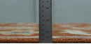 Hand Knotted Rust and Beige Traditional Oushak Multi Size Wool Area Rug