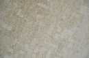 Hand Knotted Ivory and Beige Modern Contemporary Recycled Silk Area Rug