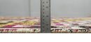 8x10 and 9x12 Hand Knotted Multicolor Modern Contemporary Southwestern Tribal Trellis Recycled Silk Area Rug