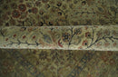 Traditional Persian Camel And Brown Hand Knotted Wool Area Rug