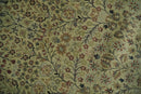 Traditional Persian Camel And Brown Hand Knotted Wool Area Rug