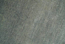 8x10 Fine Hand Knotted Charcoal and Silver Traditional Vintage Persian Style Antique Wool and Silk Rug | TRDCP665810