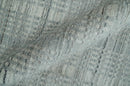 8x10 Hand Made Shaded Beige and Gray Blended Wool Flatwoven Area Rug